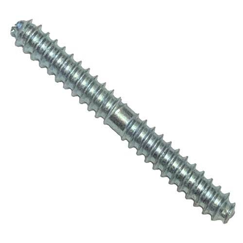 DOS316112 3/16" X 1-1/2" Dowel Screw, Carbon Steel, Zinc